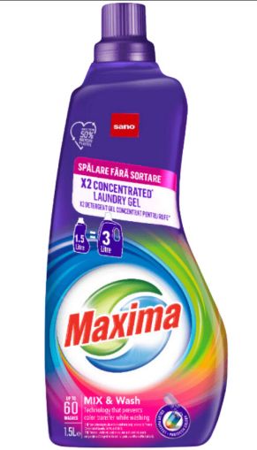 SANO Maxima Mix & Wash  60 пранета 1.5 L