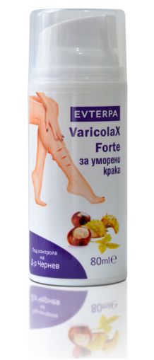 Evterpa Varicola X  Forte гел за уморени крака  80 ml.