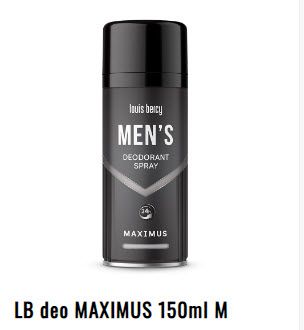 Louis Bercy Maximus  Дезодорант за мъже 150 мл