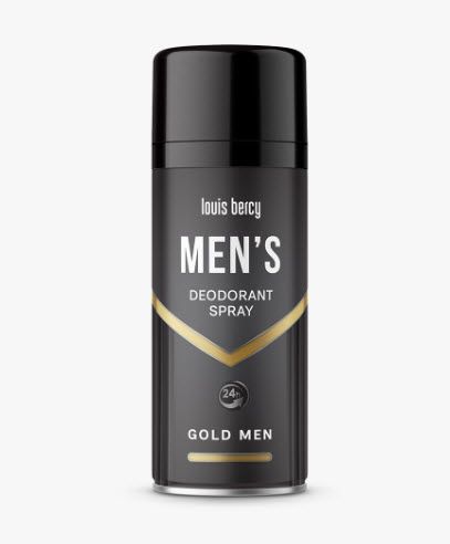 Louis Bercy Gold  Дезодорант за мъже 150 мл