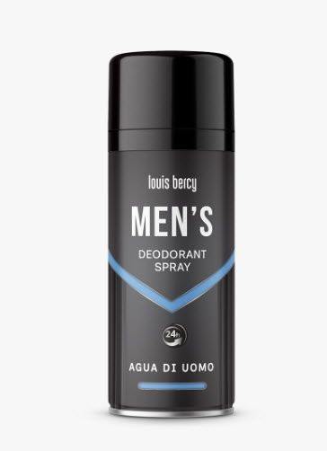 Louis Bercy Agua Di Umo  Дезодорант за мъже 150 мл