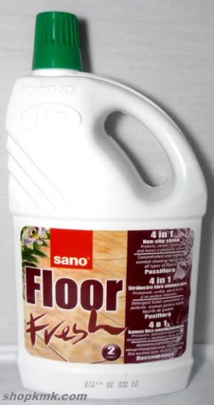 SANO FRESH FLOOR 4IN1 ПАСИФЛОРА ЗА ИЗМИВАНЕ НА ПОДОВЕ 2L