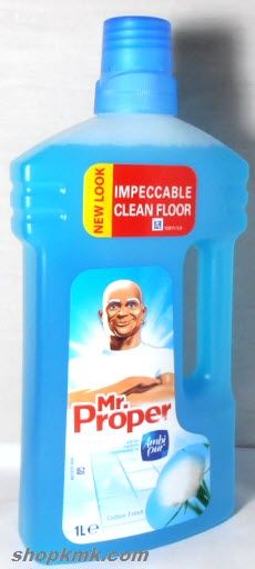 Mr. Proper Cotton Fresh-ЗА ПОЧИСТВАНЕ НА ПОДОВЕ 1L