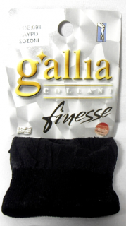 Gallia Дамски къси чорапи ликра черни