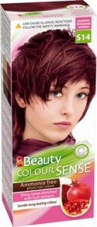 MM Beauty Боя за коса S14 Дълбоко черешово червено