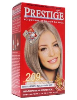 Vip's Prestige Устойчива крем-боя за коса №209 Светло пепелно рус