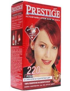 Vip's Prestige Устойчива крем-боя за коса №220 Рубин