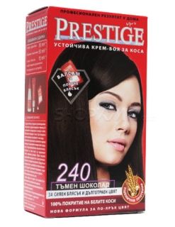 Vip's Prestige Устойчива крем-боя за коса №240 Тъмен шоколад