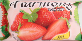 HARMONY Strawberry Extract Fruity Soap 150grm
