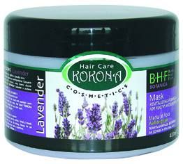 KOKONA B.H.F BOTANICA . МАСКА  ЗА КОСА LAVANDER ревитализираща 400 ml