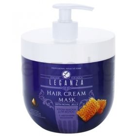 Leganza  маска-крем с пчелно млечице Hair Care 1000 ml