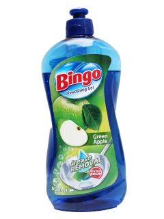 Bingo Препарат за миене на съдове Apple  400мл