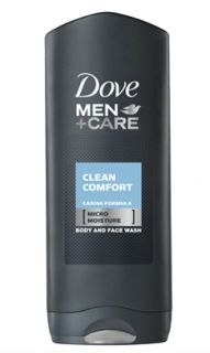 Dove Men+Care Clean Comfort душ гел за лице и тяло 250мл.