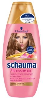 Schauma 7 Blossom oil – иновативна формула, съчетание от 7 ценни цвята 250мл.