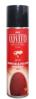 LUstro Nabuck & Velour Penovator Red спрей 200 ml
