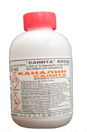 Каналин Санита отпушване на канали 320 мл