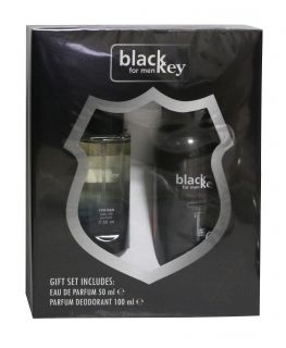 Lucky КОМПЛЕКТ BLACK KEY For men Eau de parfum 50ml +Parfum deodorant 100ml. 