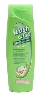 Wash & Go100% Volume Witx Argan Almond and Cameijia Oil въстановяващ шампоан с арган 180 ml