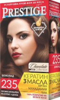 Vip's Prestige Устойчива крем-боя за коса №235 Шоколад