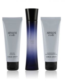 Armani Code Gift Set Подаръчен комплект за жени - 75 ml EDP + Shower Gel + 75 ml Body Lotion 