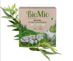 Bio Mio Bio-Total Таблетки за съдомиялна машина с етерично масло от евкалипт 30 броя