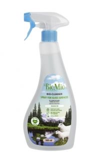 Bio Mio Bio-Cleaner Почистващ спрей за стъкла, огледала и пластмаса, без аромат 500 мл