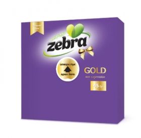 Zebra Gold Салфетки 2пласта 45бр