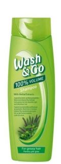 Wash & Go With Herbal Fresh Шампоан за мазна коса 180мл