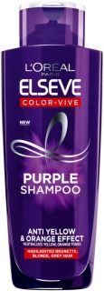 Loreal Elseve Color-Vive Purple Шампоан неутрализиращ жълтият цвят на боядисаната коса 200 мл