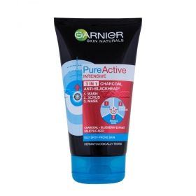 Garnier Skin Naturals Pure Active 3 в 1 Маска за почистване на лице 150 мл