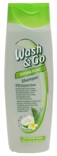 Wash&Go Hydra Pure With Coconut Water  Shampoo Шампоан с кокосова вода 200 мл