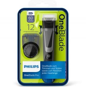 Philips OneBlade Хибриден стилизатор за бръснене и подстригване QP6510/20