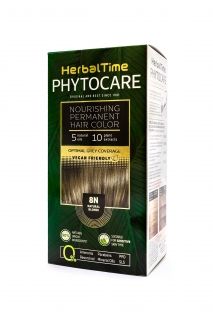 HERBAL TIME PHYTOCARE Боя за коса 8N НАТУРАЛНО РУС
