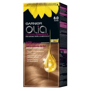 Боя за коса Garnier Olia 8.0 Blondе, Перманентна, Без амоняк, 112 мл