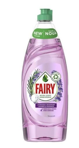 FAIRY Extra + Lavender & Rosemary Течен препарат за съдове 650мл