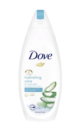 Dove Hydrating  Care Душ гел Aloe Vera & Birch Water  250мл.