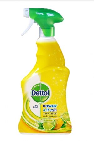 Dettol Anti- Bacterial Power&Fresh Advance Multi-Purpose 500 ml Мултифункционален  анти-бактериален спрей за повърхности 