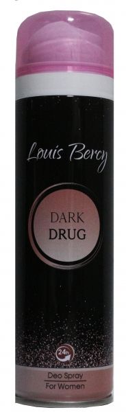Louis Bercy Dark Drug  for woman deo 150 ml