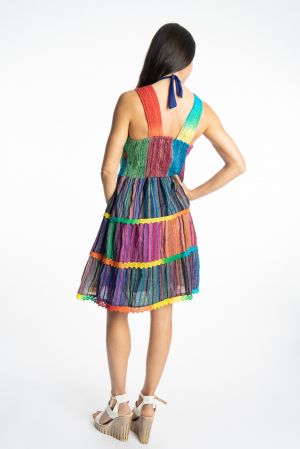 Дамска рокля "Rainbow" Siya 10190