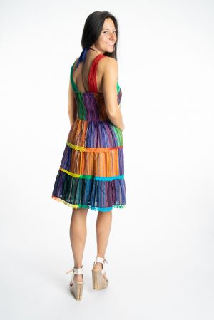 Дамска рокля "Rainbow" Siya 10190