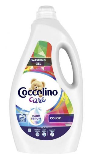 Coccolino Care Serum Washing gel Color течен перилен препарат 60 пранета  2.410 ml.