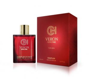 CHATLER CH VERON HERO FIRE For Men  Парфюмна вода  EDP 100 ml inspired by Versace Eros Flame