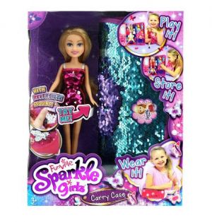Sparkle Girlz Кукла с чанта с пайети 10003/24016