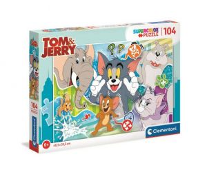 КЛЕМЕНТОНИ 104 части Пъзел Tom and Jerry 27518