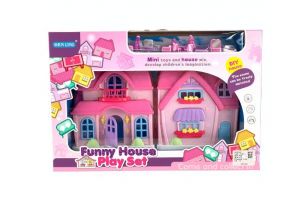 Къща за кукли Funny House с обзавеждане 2104З955