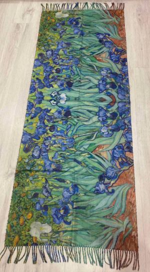 Кашмирен шал - картина "Flowers and grass"