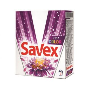 Savex  2in1 Color Прах за цветно пране 300гр