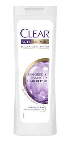 Clear Anti-Dandruff Damaged & Colored Hair Шампоан За Изтощена Коса 400мл