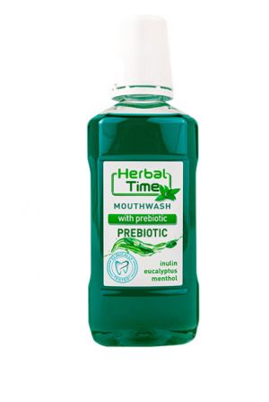 HERBAL TIME ВОДА ЗА УСТА PREBIOTIC 300 ml
