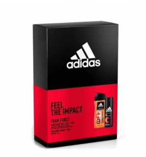 Adidas Feel The Impact  Мъжки комплект Тоалетна вода 100 мл +Душ гел 250 мл